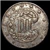 Image 2 : 1860 Silver Three Cent NEARLY UNCIRCULATED