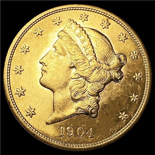 1904 $20 Gold Double Eagle UNCIRCULATED