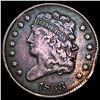 Image 1 : 1833 Classic Head Half Cent ABOUT UNCIRCULATED