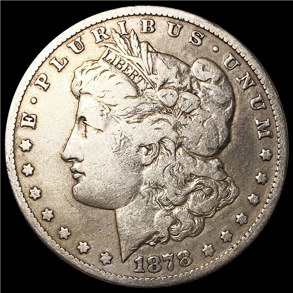 1878-CC Morgan Silver Dollar LIGHTLY CIRCULATED