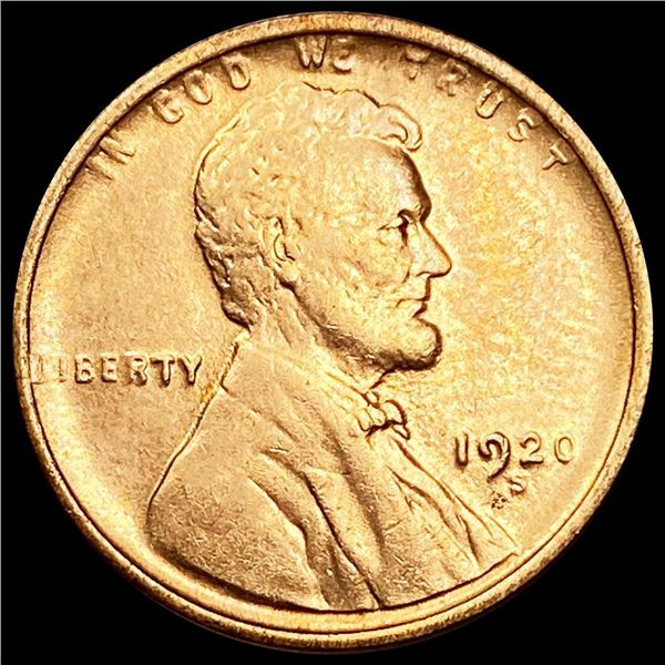 1920-S RD Wheat Cent UNCIRCULATED
