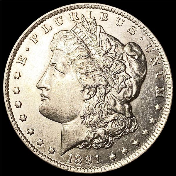 1891-CC Morgan Silver Dollar UNCIRCULATED