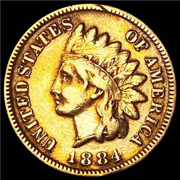 1884 Indian Head Cent CLOSELY UNCIRCULATED