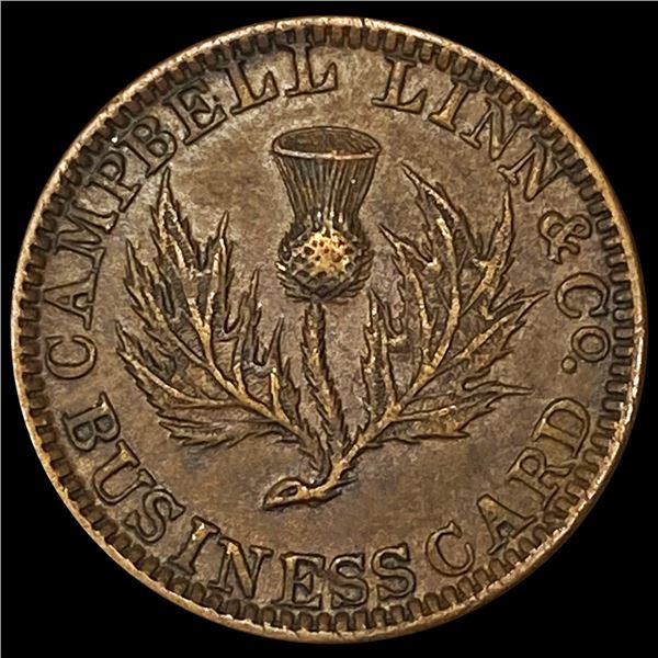 Scotch Store Dry Goods Detriot, MI Token NEAR UNC