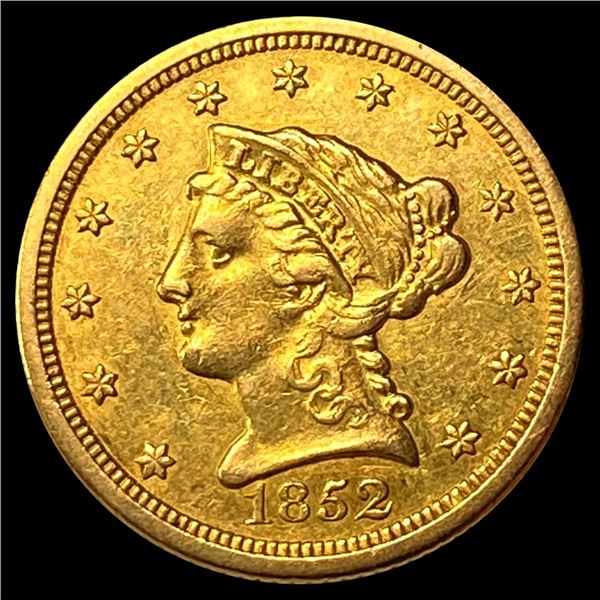 1852-O $2.50 Gold Quarter Eagle UNCIRCULATED