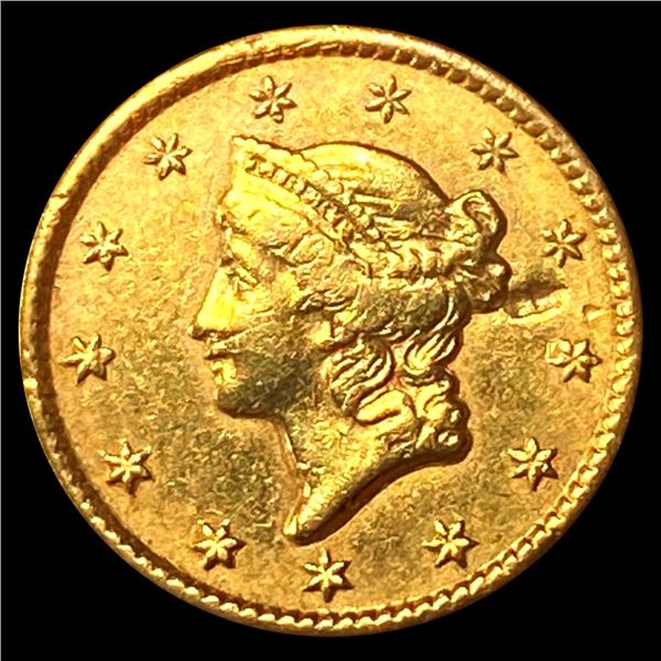 1849 Rare Gold Dollar NEARLY UNCIRCULATED