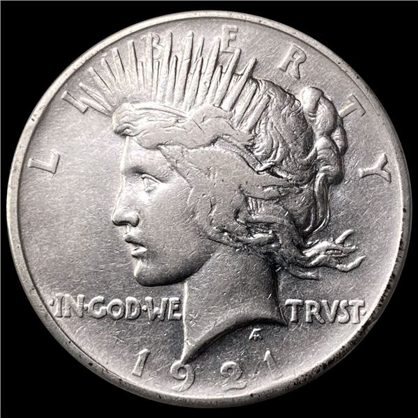 1921 Silver Peace Dollar NEARLY UNCIRCULATED