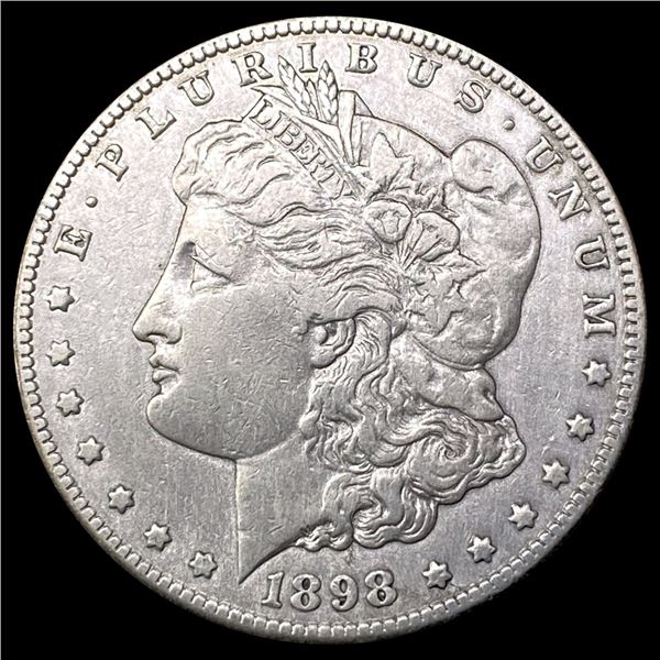1898-S Morgan Silver Dollar NEARLY UNCIRCULATED