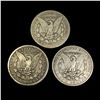 Image 2 : (3) Morgan Dollars LIGHTLY CIRCULATED