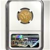 Image 2 : 1850 $5 Gold Half Eagle NGC-VF30