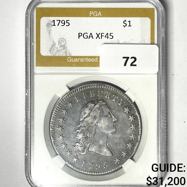1795 Flowing Hair Dollar PGA-XF45
