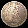 Image 1 : 1872 Seated Liberty Dollar ABOUT UNCIRCULATED