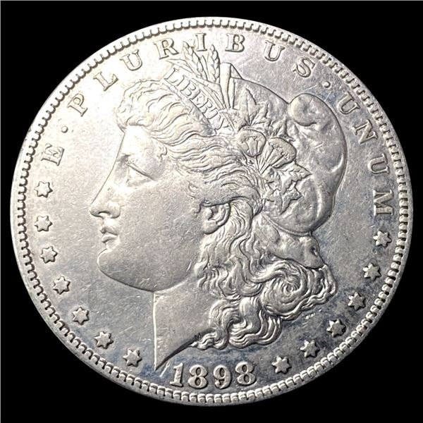 1898-S Morgan Silver Dollar CLOSELY UNCIRCULATED