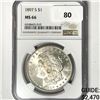 Image 1 : 1897-S Morgan Silver Dollar NGC-MS66