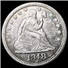 Image 1 : 1848 Seated Liberty Quarter UNCIRCULATED