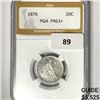 Image 1 : 1876 Twenty Cent Piece PGA-PR63+