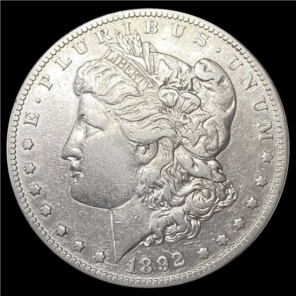 1892-S Morgan Silver Dollar NEARLY UNCIRCULATED