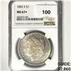Image 1 : 1882-S Morgan Silver Dollar NGC-MS67+