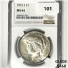 Image 1 : 1923-S Silver Peace Dollar NGC-MS64