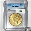 Image 1 : 1873 $20 Gold Double Eagle ICG-MS61 Open 3