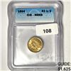Image 1 : 1904 $2.50 Gold Quarter Eagle ICG-MS65