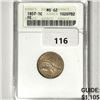 Image 1 : 1857 Flying Eagle Cent ANACS-MS62