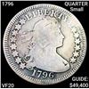 Image 1 : 1796 Draped Bust Quarter LIGHTLY CIRC