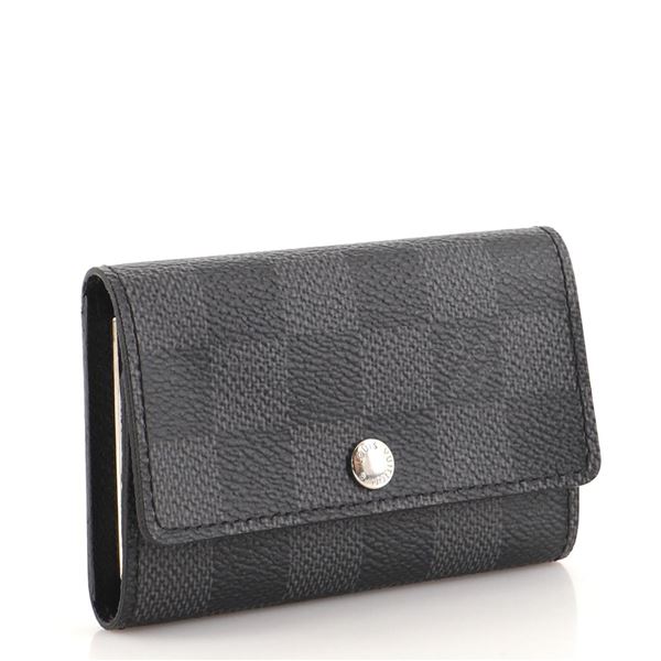 Louis Vuitton Damier Graphite Canvas 6 Key Holder