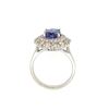 Image 3 : 2.64 ctw Tanzanite & Diamond Ring - 14KT White Gold