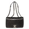 Image 1 : Chanel Lambskin Quilted CC Full Flap Shoulder Bag