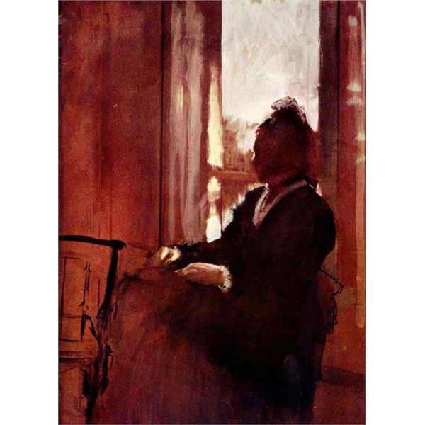 Edgar Degas - Woman At The Window