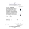 Image 4 : 3.05 ctw Tanzanite & Diamond Pendant - 14KT White Gold