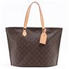 Image 1 : Louis Vuitton Brown Monogram Canvas Leather All-In PM Tote Bag