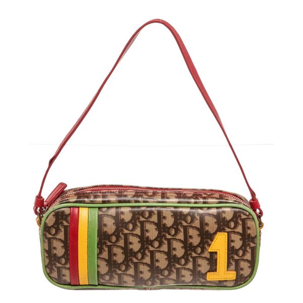 Christian Dior Multicolor Small Rasta Shoulder Bag