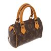 Image 2 : Louis Vuitton Monogram Canvas Leather Mini Speedy Bag