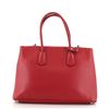 Image 3 : Prada Turnlock Cuir Twin Tote Saffiano Leather Medium