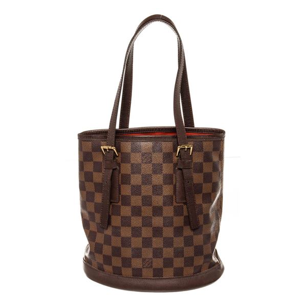 Louis Vuitton Damier Ebene Marais Bucket Bag