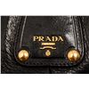 Image 6 : Prada Black Leather Gold-tone Push Lock 2Way Bag