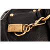 Image 7 : Prada Black Leather Gold-tone Push Lock 2Way Bag