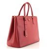 Image 2 : Prada Double Zip Lux Tote Saffiano Leather Large