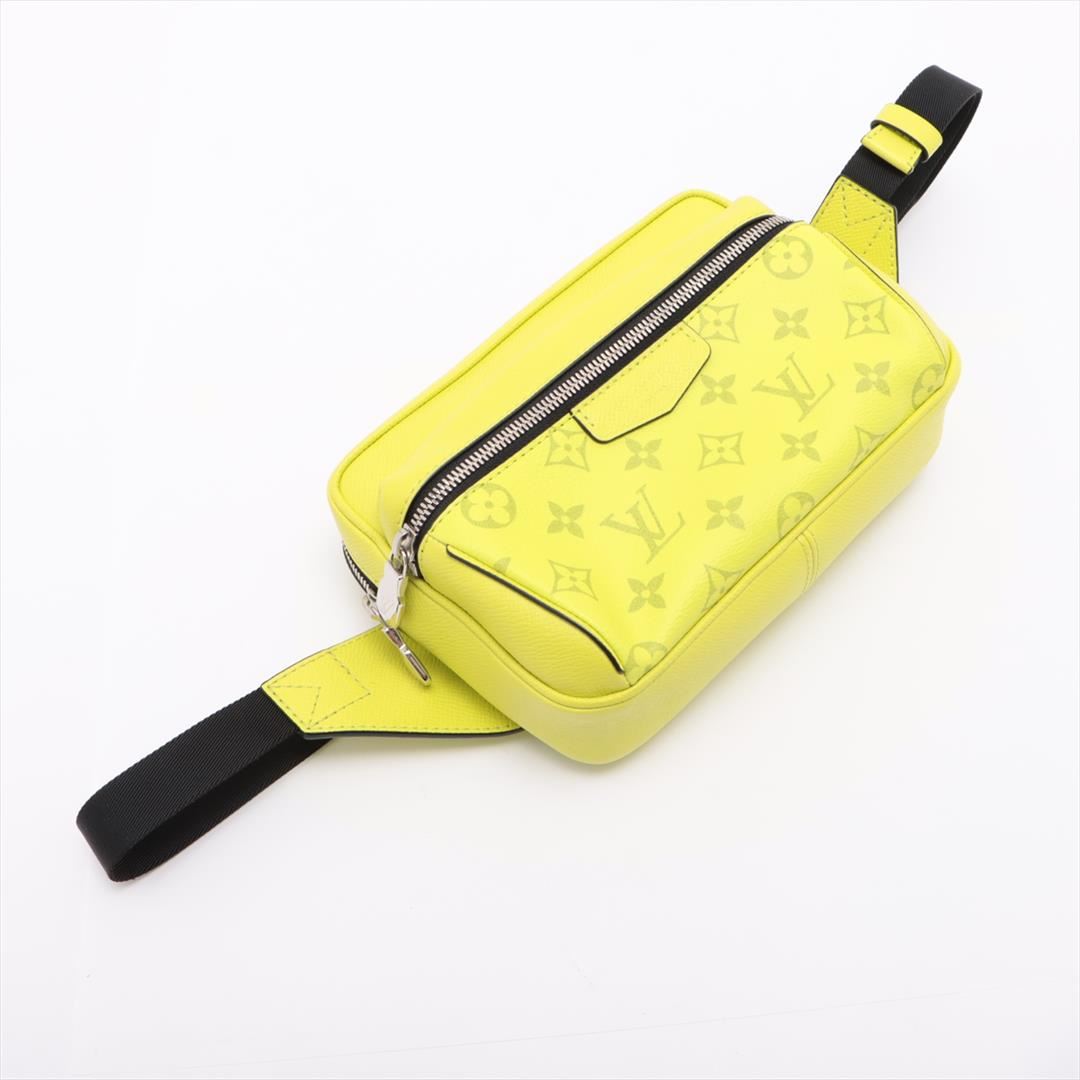 Louis Vuitton Yellow Monogram Canvas Taigarama Leather Outdoor Bumbag ...