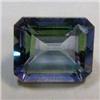 Image 1 : 7.89 CTS EMERALD CUT MYSTIC TOPAZ 12x10 MM