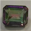 Image 1 : 4.94 CTS EMERALD CUT MYSTIC TOPAZ 8x10 MM