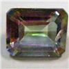 Image 1 : 3.78 CTS EMERALD CUT MYSTIC TOPAZ 8x10 MM