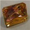 Image 1 : 7.40 CTS EMERALD CUT FIRE RAINBOW MYSTIC TOPAZ 12x10 MM