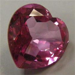 20.00 CTS HEART SHAPED PINK TOPAZ 17x17 MM