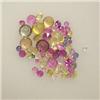 Image 1 : 5.00 CTS LOT OF MULTICOLOR ROUND SAPPHIRES