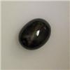 Image 1 : 5.08 CTS OVAL BLACK STAR CABOCHON 11x 9 MM