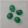 Image 1 : 3.20 CTS LOT OF OVAL EMERALD CABOCHON - DIFFERENT SIZES