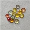 Image 1 : 4 CTS LOT OF MULTICOLOR ROUND SAPPHIRES